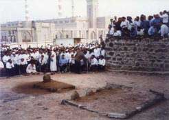 Baqee shrines after Demolition