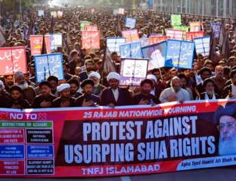 Millions of Pakistani Shias Protest against Biased Curriculum, restrictions on Azadari; Largest gathering in front of Parliament on Moosavi’s call